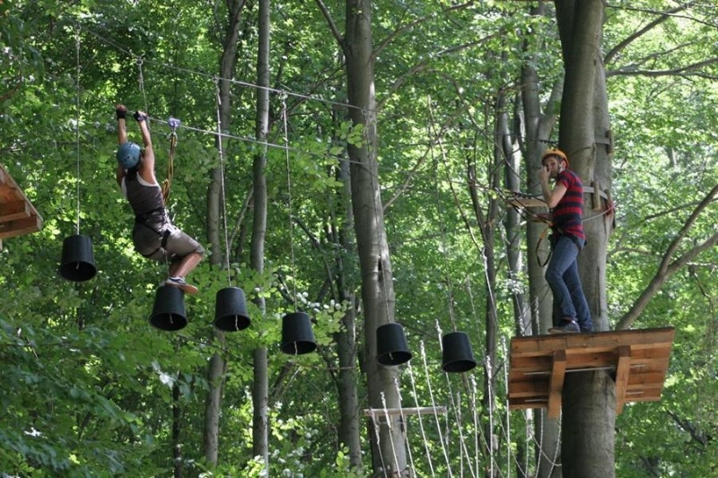 Kletterpark Purkersdorf im Irenental auf sunny.at