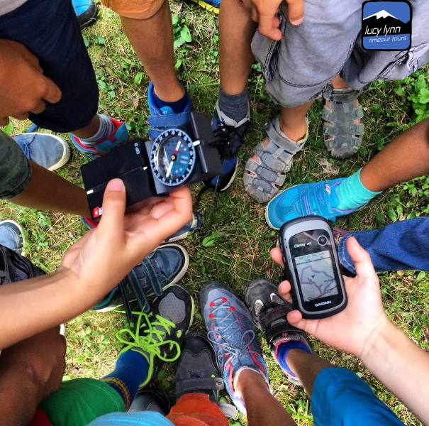 Kindergeburtstag mit GPS GEOCACHING Schatzsuche + Surv auf sunny.at