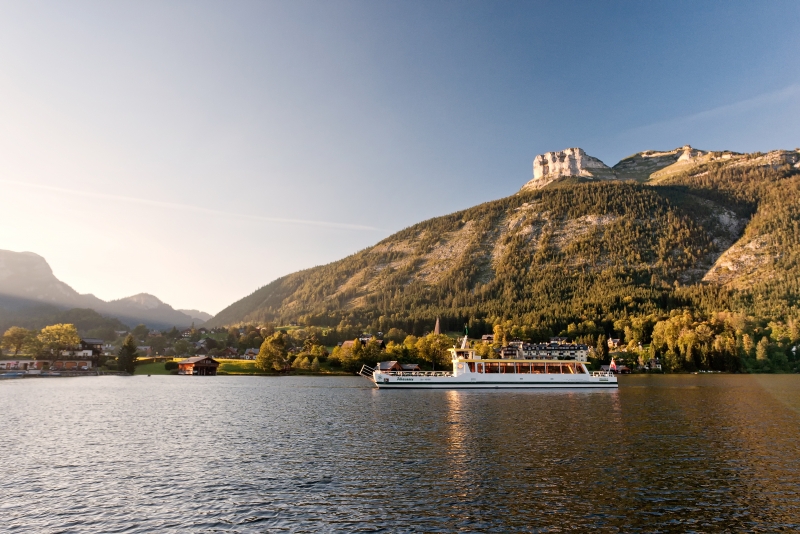 Schiffsrundfahrt auf dem Altausseer See auf sunny.at